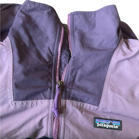 Patagonia Two-Tone Purple fleece liner Jacket size XS - Picture 2 of 11